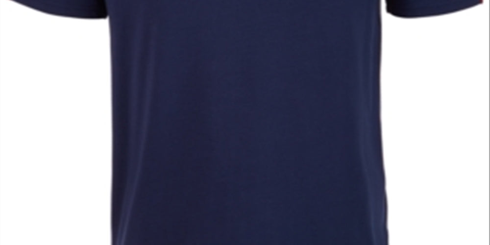 Camiseta gráfica masculina ID Ideology azul tamanho XX-G