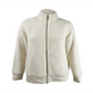 Jaqueta Sherpa Feminina Calvin Klein com Zíper Completo, Branca, Tamanho Grande