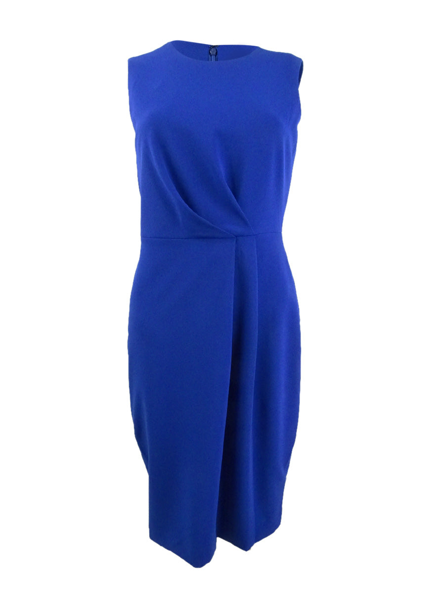 Vestido plissado feminino Calvin Klein azul tamanho 2