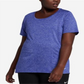 Camiseta Nike Plus Dry Legend Training Feminina Azul Tamanho 2X