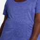Camiseta Nike Plus Dry Legend Training Feminina Azul Tamanho 2X