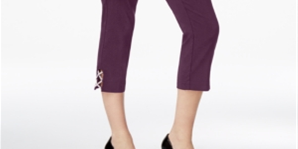 Calça Capri Feminina Embelezada JM Collection Branca Tamanho P