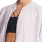 Jaqueta esportiva fitness feminina DKNY rosa tamanho extragrande