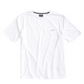 Camiseta masculina Attack Life by Greg Norman com gola redonda e logotipo, tamanho médio, branca