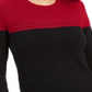 Suéter feminino com blocos de cores e pontos mistos Charter Club, vermelho, tamanho XX-G