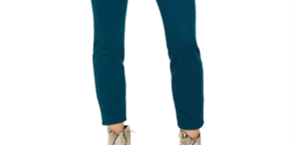 Calça jeans skinny feminina INC International Concepts Essentials Curvy Fit, azul, tamanho 2