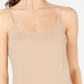 Blusa feminina INC International Concepts com alças finas e decote redondo, marrom, tamanho pequeno