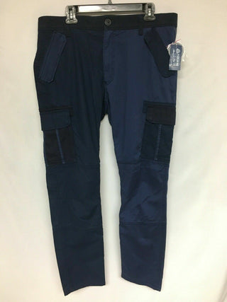 Calça cargo masculina American Rag Blocked, azul, tamanho 36x30