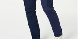 Calça cargo masculina American Rag Blocked, azul, tamanho 36x30
