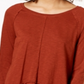 Estilo &amp; Co Feminino Algodão Cano Alto Cano Baixo Marrom Tamanho P