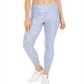 Calça legging feminina Calvin Klein estampada cintura alta azul tamanho extragrande