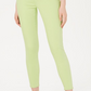 Calça jeans feminina cor-de-rosa celebridade, tamanho 7, amarela