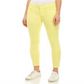 Calça jeans feminina cor-de-rosa celebridade, tamanho 7, amarela