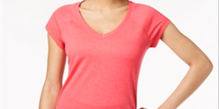 Camiseta Ideology Rapidry Heathered Performance Feminina Rosa Tamanho G