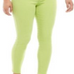 Calça jeans skinny infantil rosa da Celebrity, tamanho 11, verde