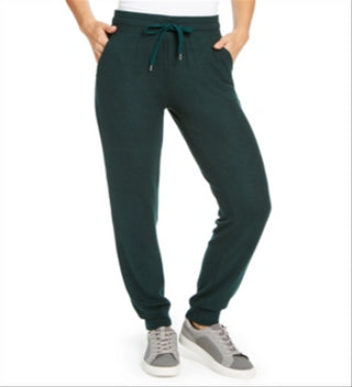Ideology Women's Tie Wide Leg Casual Pants Green Size XX-Large