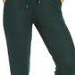 Calça casual feminina Ideology com perna larga e gravata verde tamanho XX-G