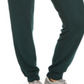 Calça casual feminina Ideology com perna larga e gravata verde tamanho XX-G