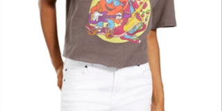 Camiseta retrô Kool Aid do Mad Engine Junior, cinza, tamanho M