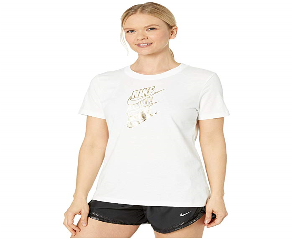 Camiseta Nike Workout Fitness Feminina Branca Tamanho P