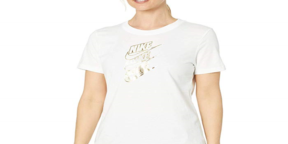 Camiseta Nike Workout Fitness Feminina Branca Tamanho P