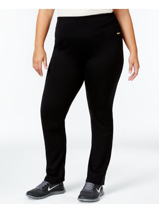 Calça legging feminina Calvin Klein Performance Pull-on Active, preta, tamanho 2X