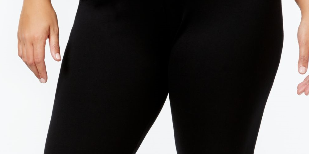 Calça legging feminina Calvin Klein Performance Pull-on Active, preta, tamanho 2X