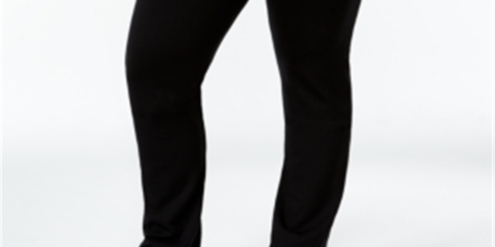 Calça legging feminina Calvin Klein Performance Pull-on Active, preta, tamanho 2X