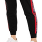 Calça Lounge Estampada Tommy Hilfiger Feminina Preta Tamanho XX-G