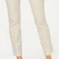 Calça feminina Charter Club Solid Newport Slim Leg Marrom Tamanho 10 Petite