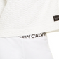 Blusa acolchoada com gola alta Calvin Klein Performance feminina, preta, tamanho XXL