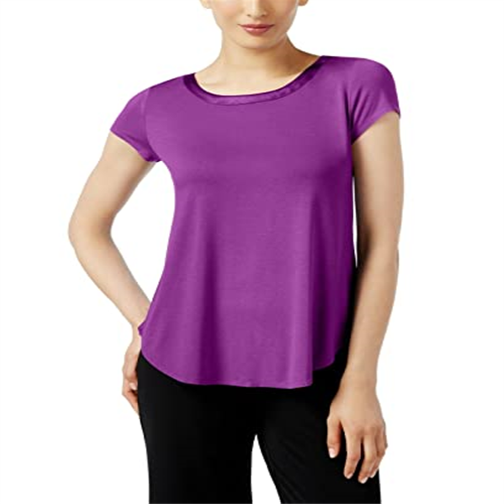 Top Alfani Feminino Roxo Tamanho Grande