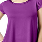 Top Alfani Feminino Roxo Tamanho Grande