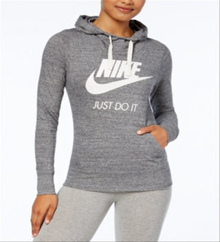 Moletom Nike Gym Vintage Feminino - Cinza mesclado, Tamanho Pequeno