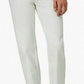 Calça jeans elástica de perna reta clássica masculina INC Berlin, branca, tamanho 40x30