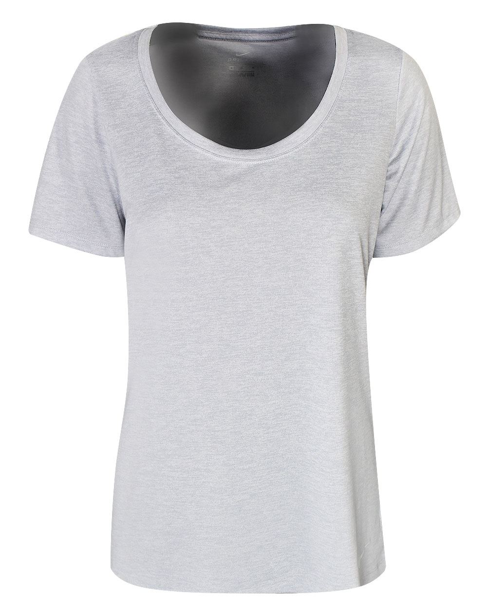Camiseta Nike Dri-Fit Yoga Feminina Vermelha Tamanho Médio