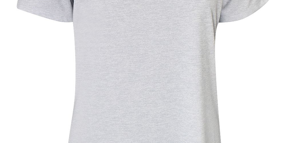 Camiseta Nike Dri-Fit Yoga Feminina Vermelha Tamanho Médio