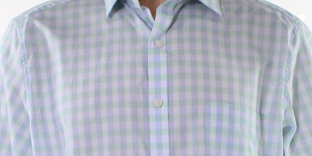 Camisa social masculina Bar III elástica e fácil de cuidar, verde, tamanho 15x34-35