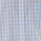 Camisa social masculina Bar III elástica e fácil de cuidar, verde, tamanho 15x34-35