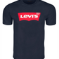 Camiseta Levi's Masculina Batwing Logo Azul Tamanho GG