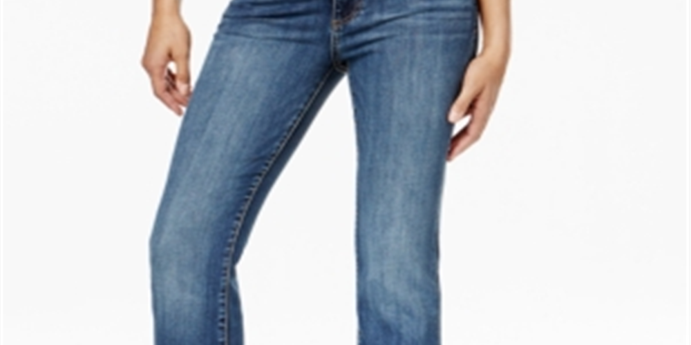 Calça jeans feminina Kut from the Kloth Natalie Bootcut azul tamanho 6