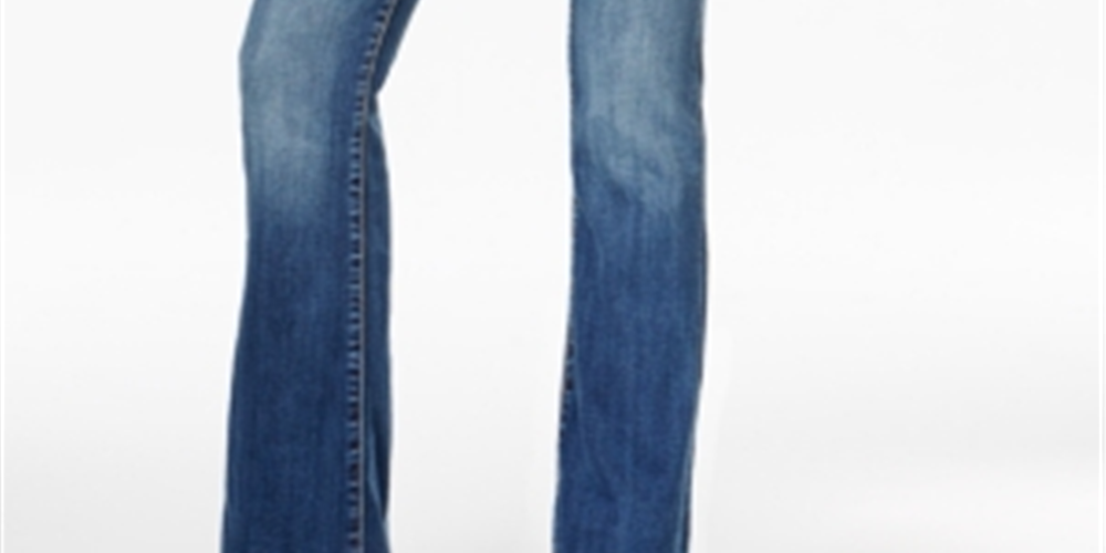 Calça jeans feminina Kut from the Kloth Natalie Bootcut azul tamanho 6