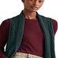 Cardigan Ralph Lauren Feminino de Tricô com Cordão e Sem Mangas Aberto, Verde, Tamanho Pequeno