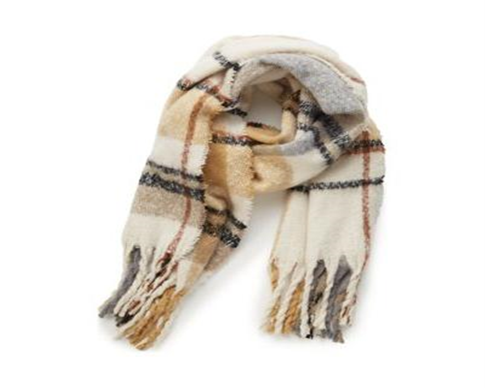 Cobertor xadrez espaçoso Cejon marrom regular