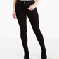 Calça Jeans Levi's Mile High Super Skinny Feminina Preta Tamanho 26