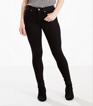 Levi's Women's Mile High Super Skinny Jeans Black Size 26