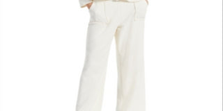 Blusa de malha texturizada feminina Alfani com botões antigos, branca, tamanho pequeno