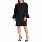 Vestido Ralph Lauren Feminino Manga Sino Vermelho Tamanho 10