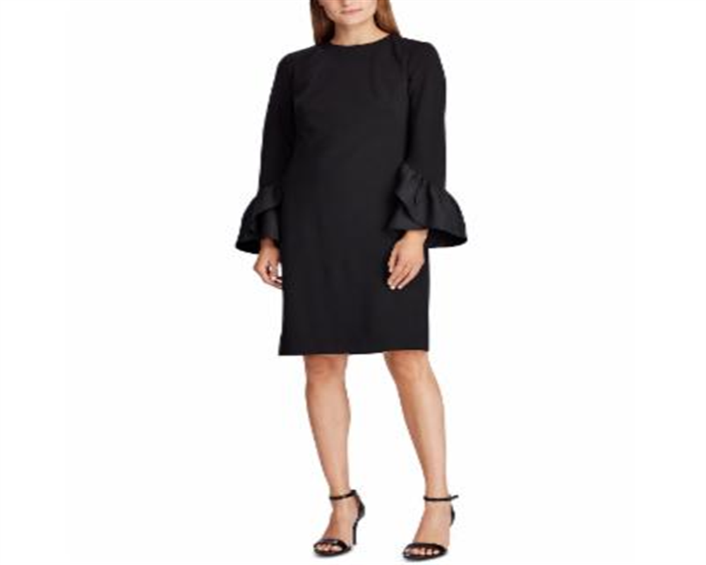 Vestido Ralph Lauren Feminino Manga Sino Vermelho Tamanho 10