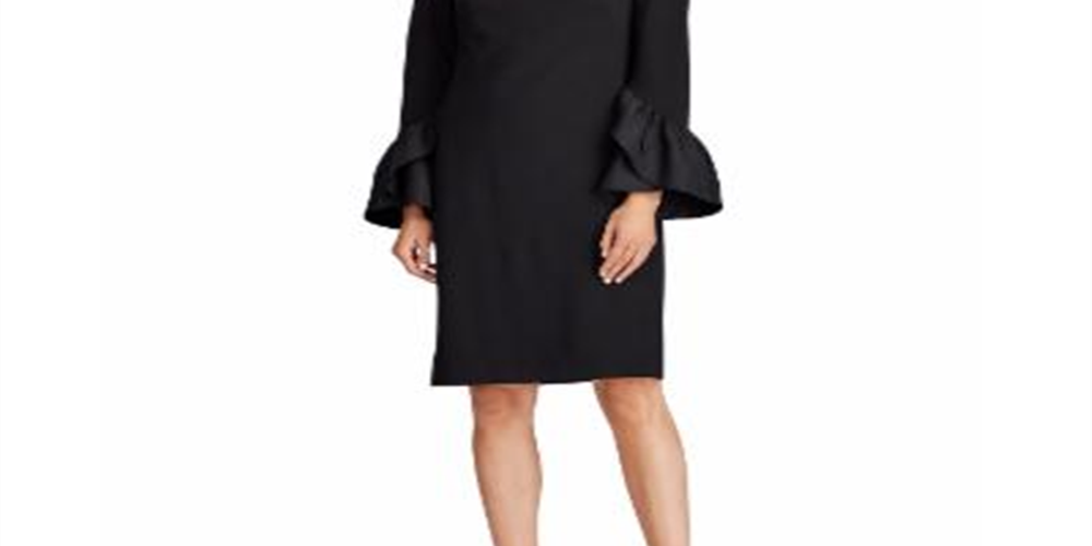 Vestido Ralph Lauren Feminino Manga Sino Vermelho Tamanho 10